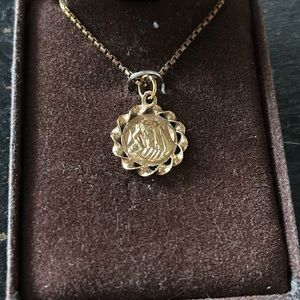 Virgin Mary necklace